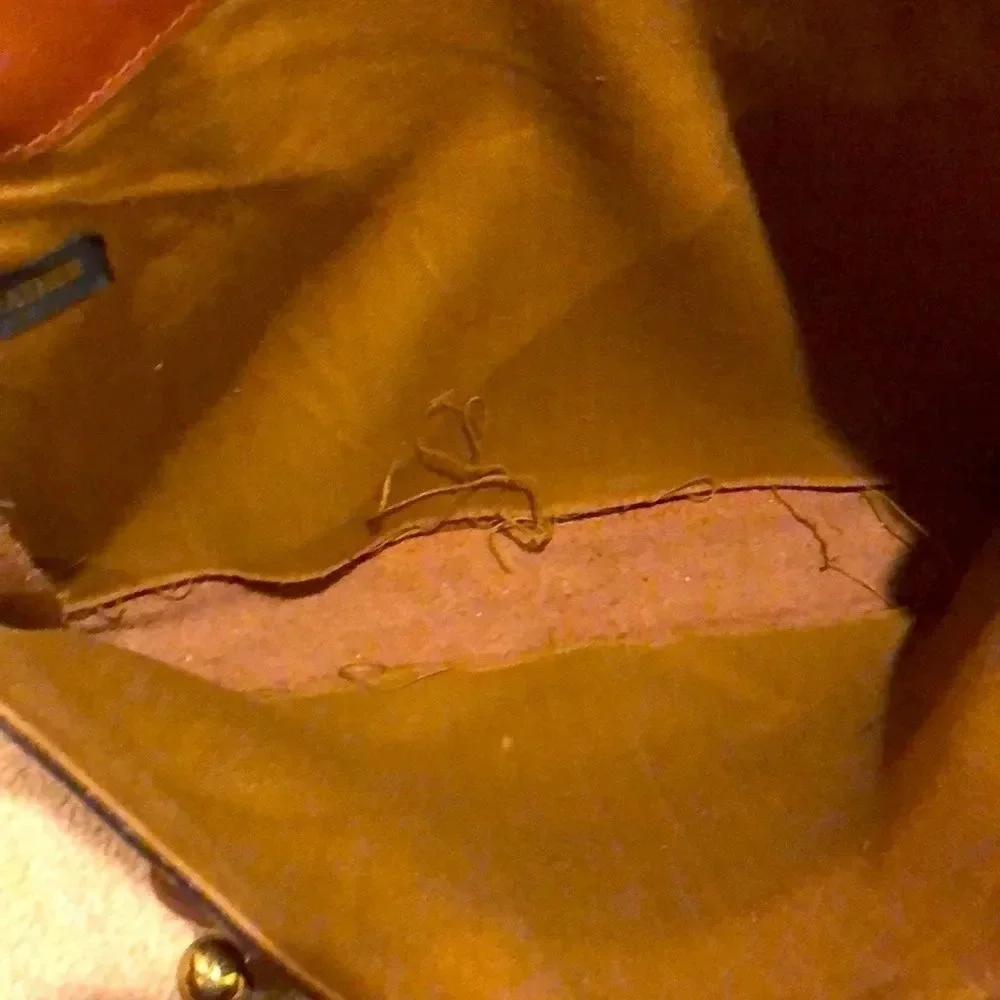 ITALIAN leather purse/briefcase - Picture 6 of 11